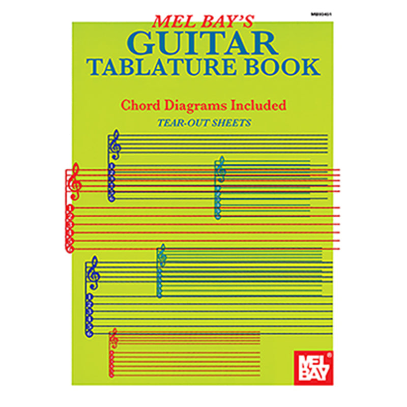 Guitar Tablature Book (Mel Bay) 93451
