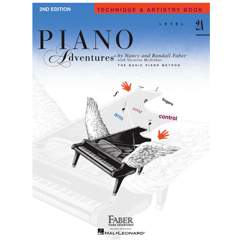 Faber Piano Adventures Technique Book Level 2A HL 00420191  FF1098