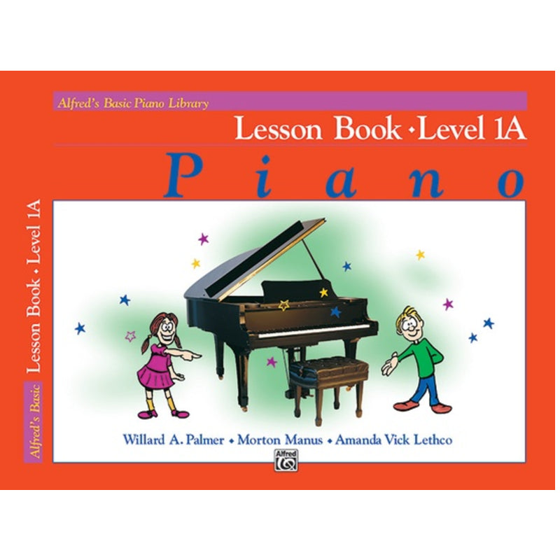 Alfred's Basic Piano Library Lesson Book 1A 2104  00-2104
