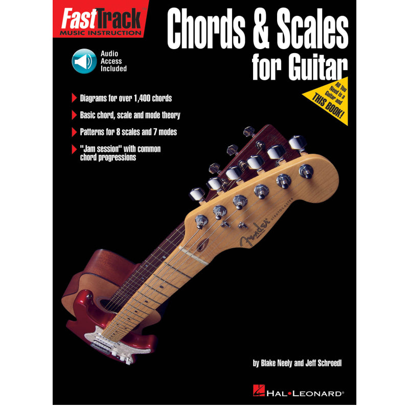 FastTrack Guitar Method Book - Chords & Scales HL 00697291