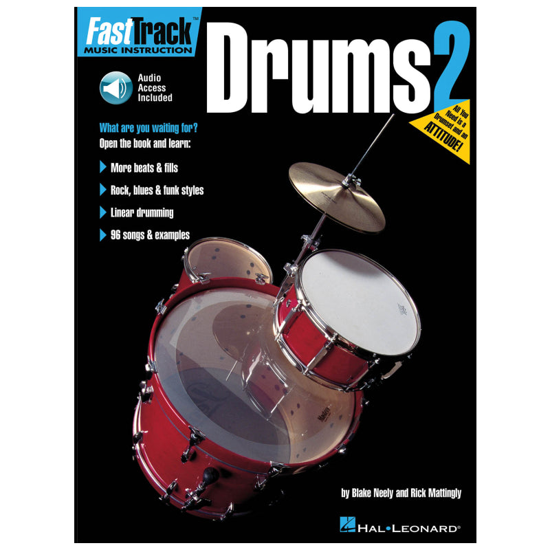 FastTrack Drums Method - Book 2 HL 00697295