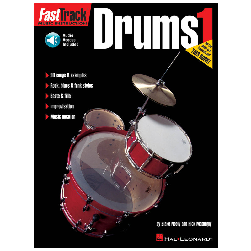 FastTrack Drums Method - Book 1 HL 00697285