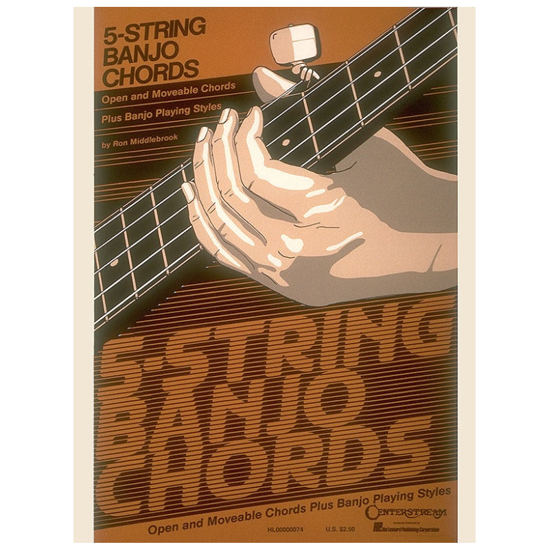 5-String Banjo Chord Chart HL 00000074