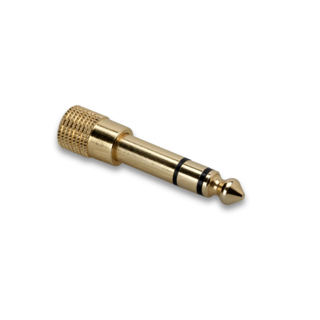 Hosa GHP-105 Gold Headphone Adapter - 3.5mm TRS to 1/4 TRS