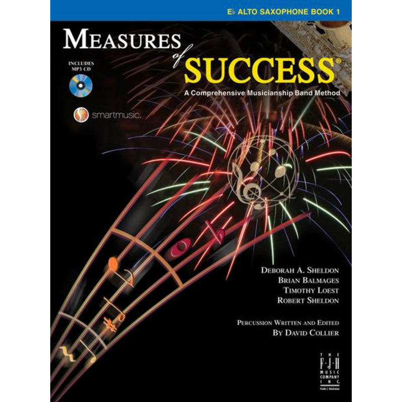 Measures of Success - E-flat Alto Saxophone Book 1 bb208asx