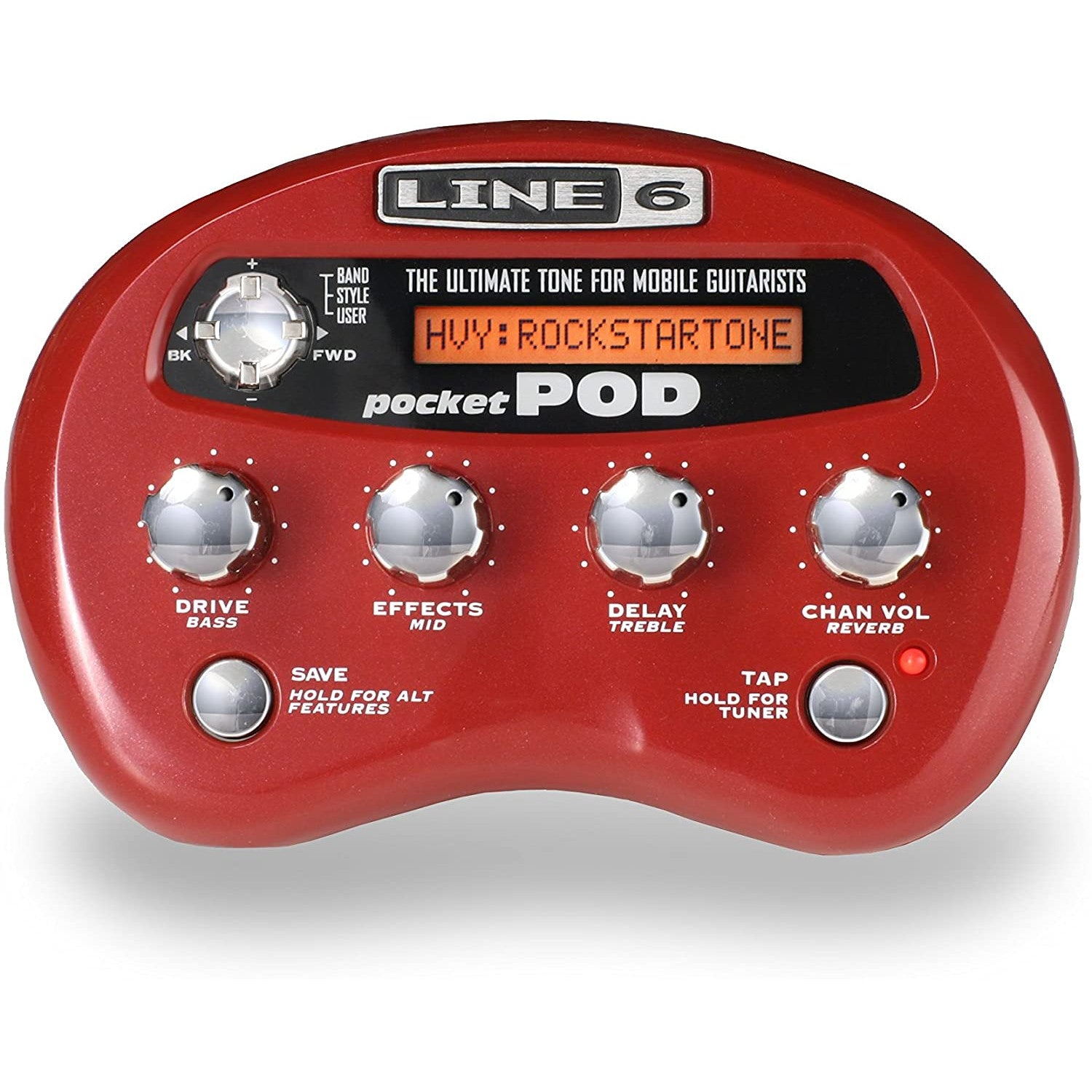 Line 6 Pocket POD Guitar Amp Modeler Front