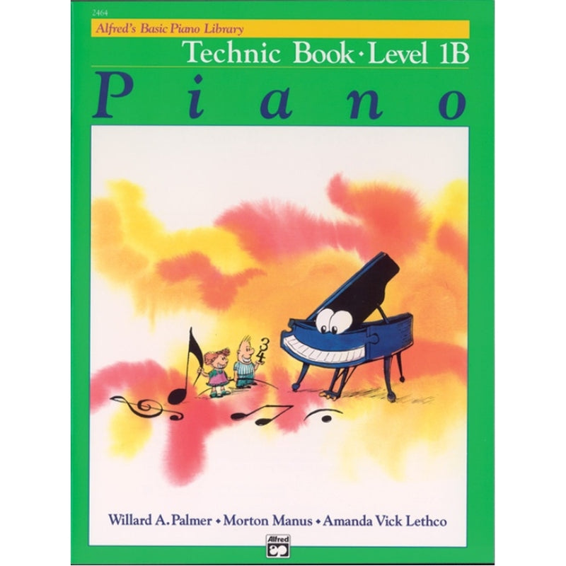 Alfred's Basic Piano Library Technic Book 1B  2464 00-2464
