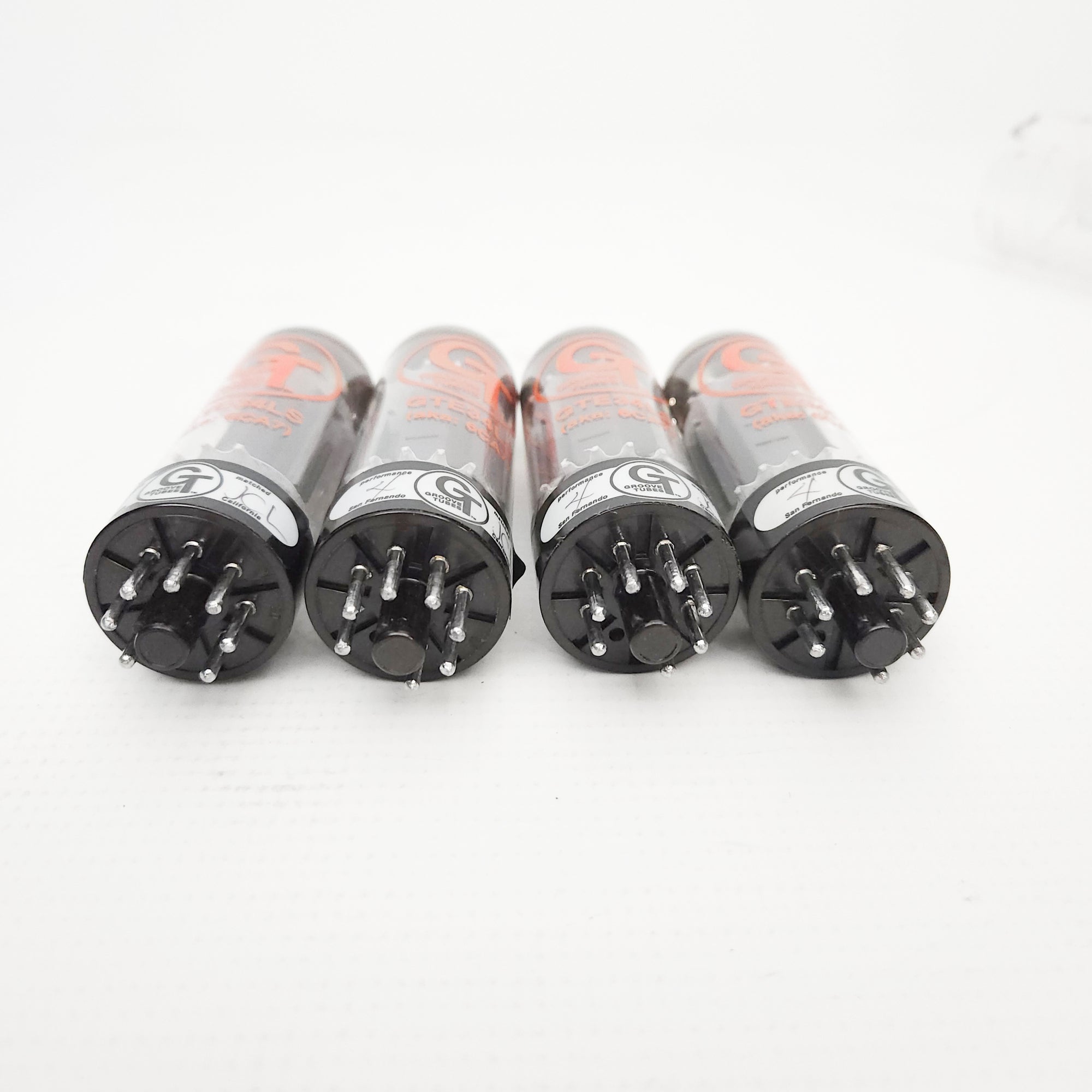 Groove Tubes GTE34LS 6CA7 Vacuum Amp Tubes Quartet