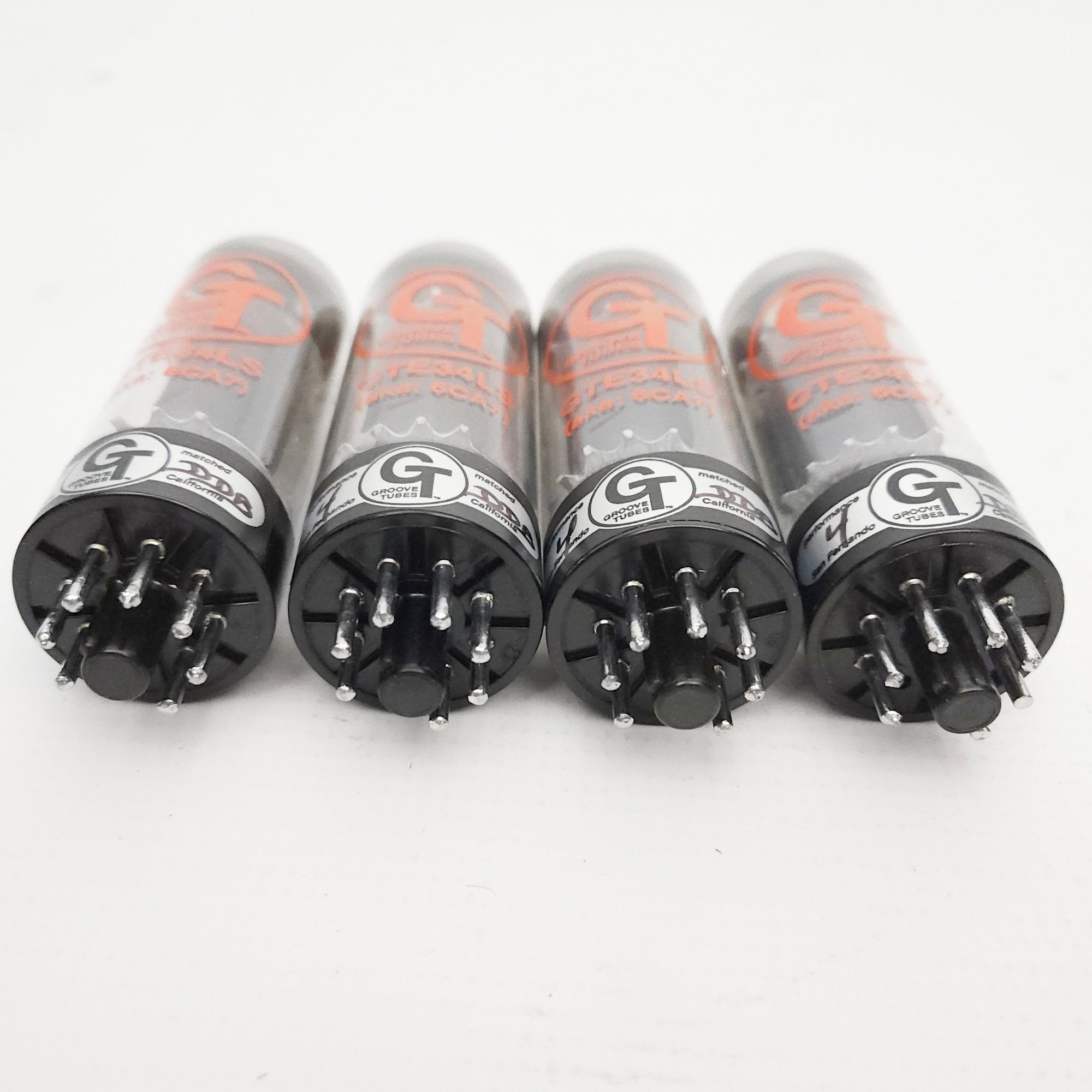 Groove Tubes GTE34LS 6CA7 Vacuum Amp Tubes Quartet