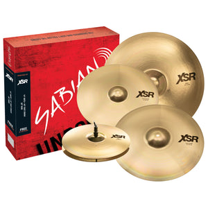 Sabian XSR 3-Piece Performance Cymbal Set with Bonus