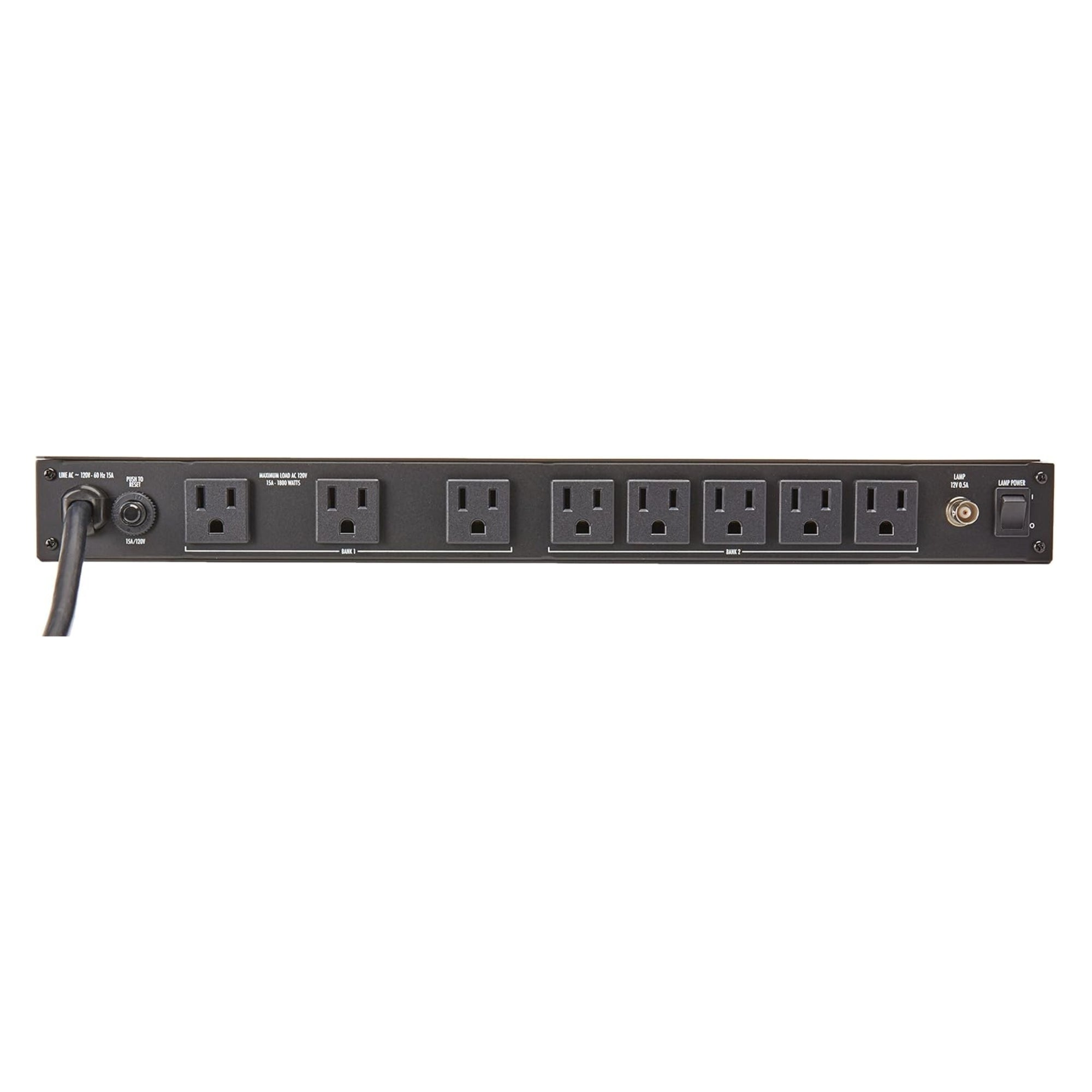 Furman PL-8C Power Conditioner (8-Rear, 1-Front) with Lights