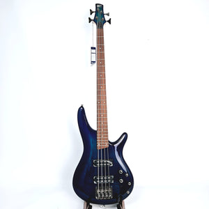 Ibanez 4-String Electric Bass - Sapphire Blue SR370ESPB Front view