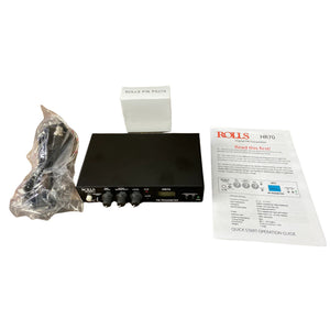Rolls HR70 Digital FM Transmitter (87.5 to 108 MHz) with RCA Inputs
