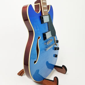 Ibanez AS73FMAZG Artcore Semi-Hollow Guitar - Azure Blue Gradiation