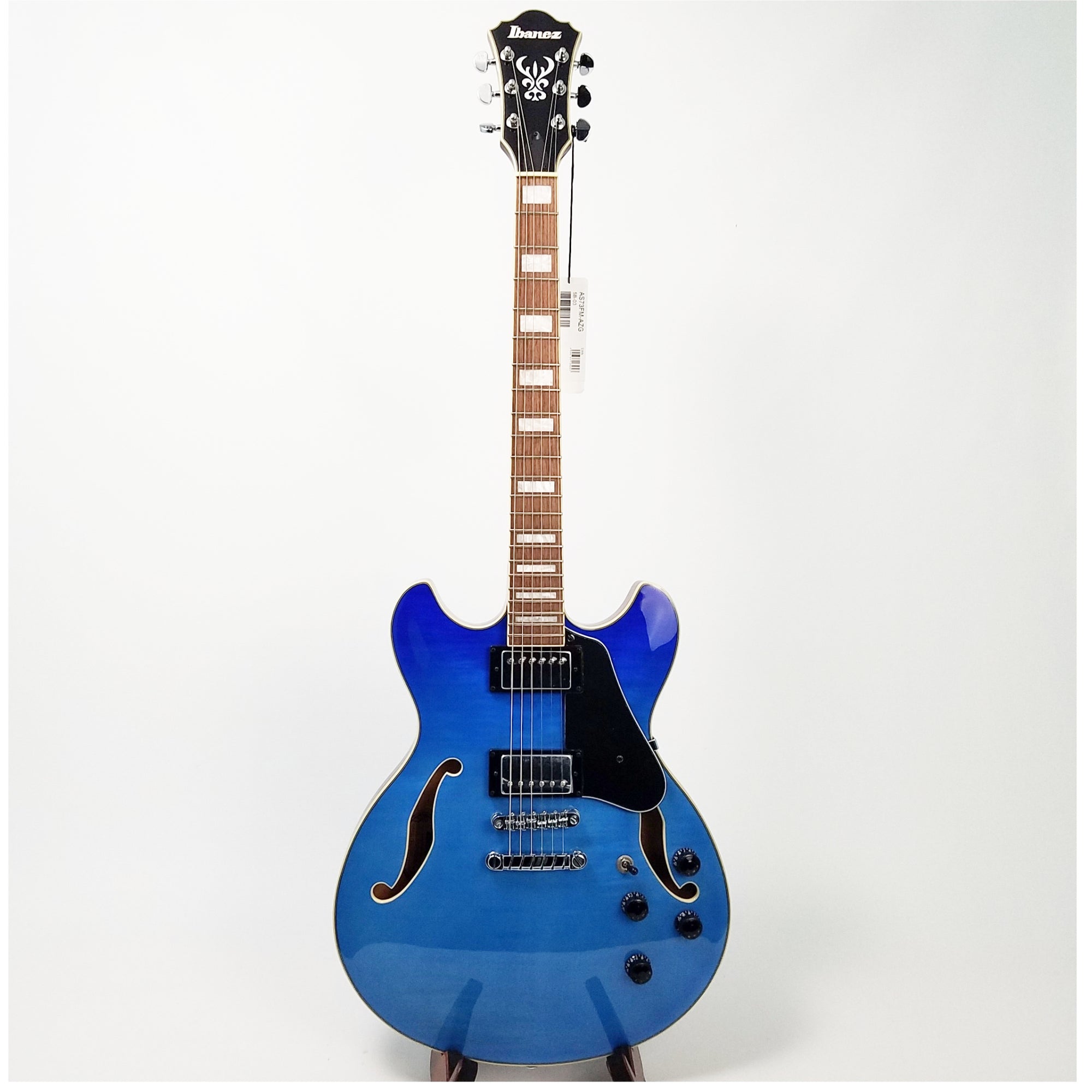 Ibanez AS73FMAZG Artcore Semi-Hollow Guitar - Azure Blue Gradiation