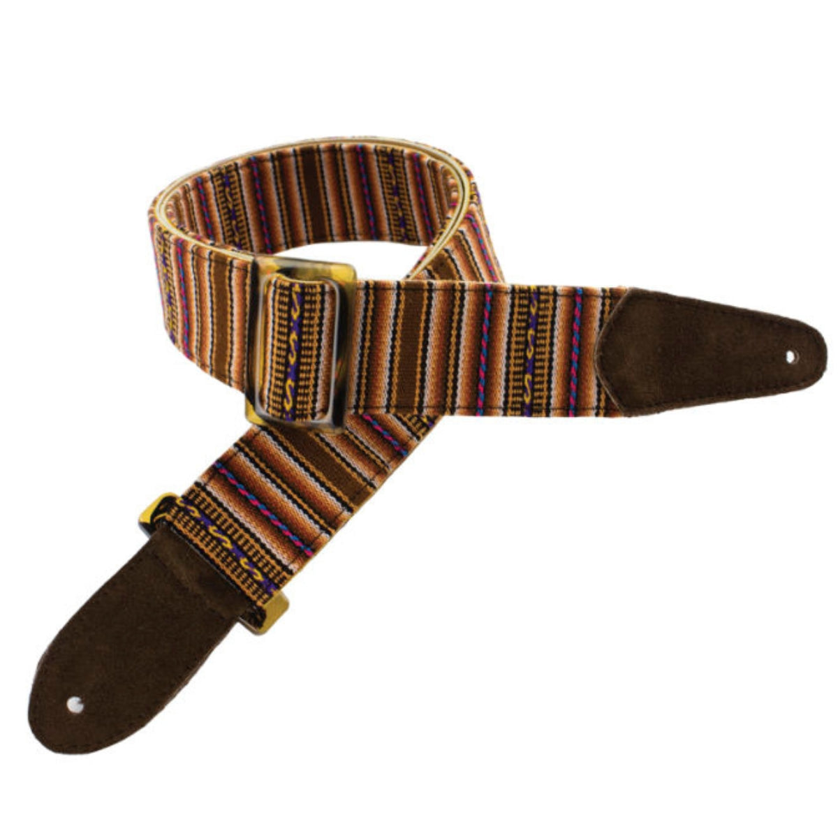 2" Henry Heller Peruvian Inca Rustic Guitar Strap