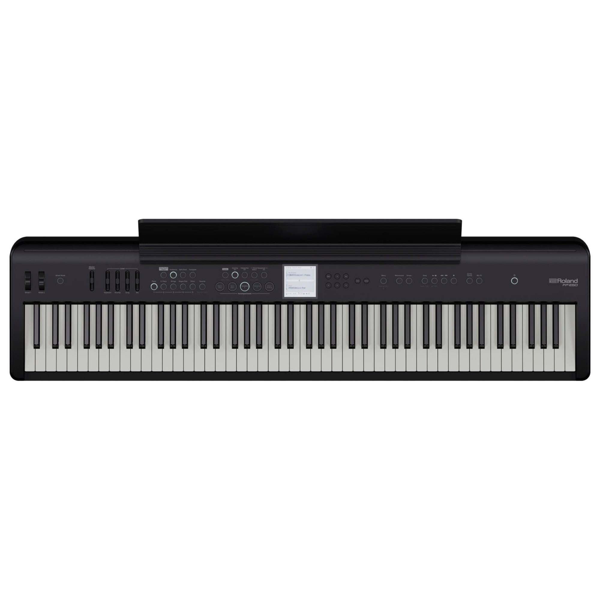 Roland FP-E50 88-Key Digital Piano top