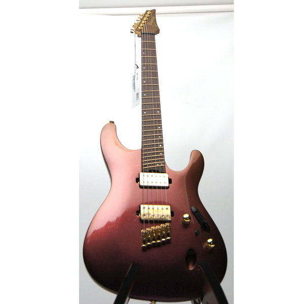 Ibanez SML721 Multi-scale Electric Guitar - Rose Gold Chameleon 