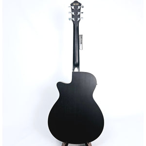Ibanez Acoustic Electric Guitar - Weathered Black AEG7MHWK Back View