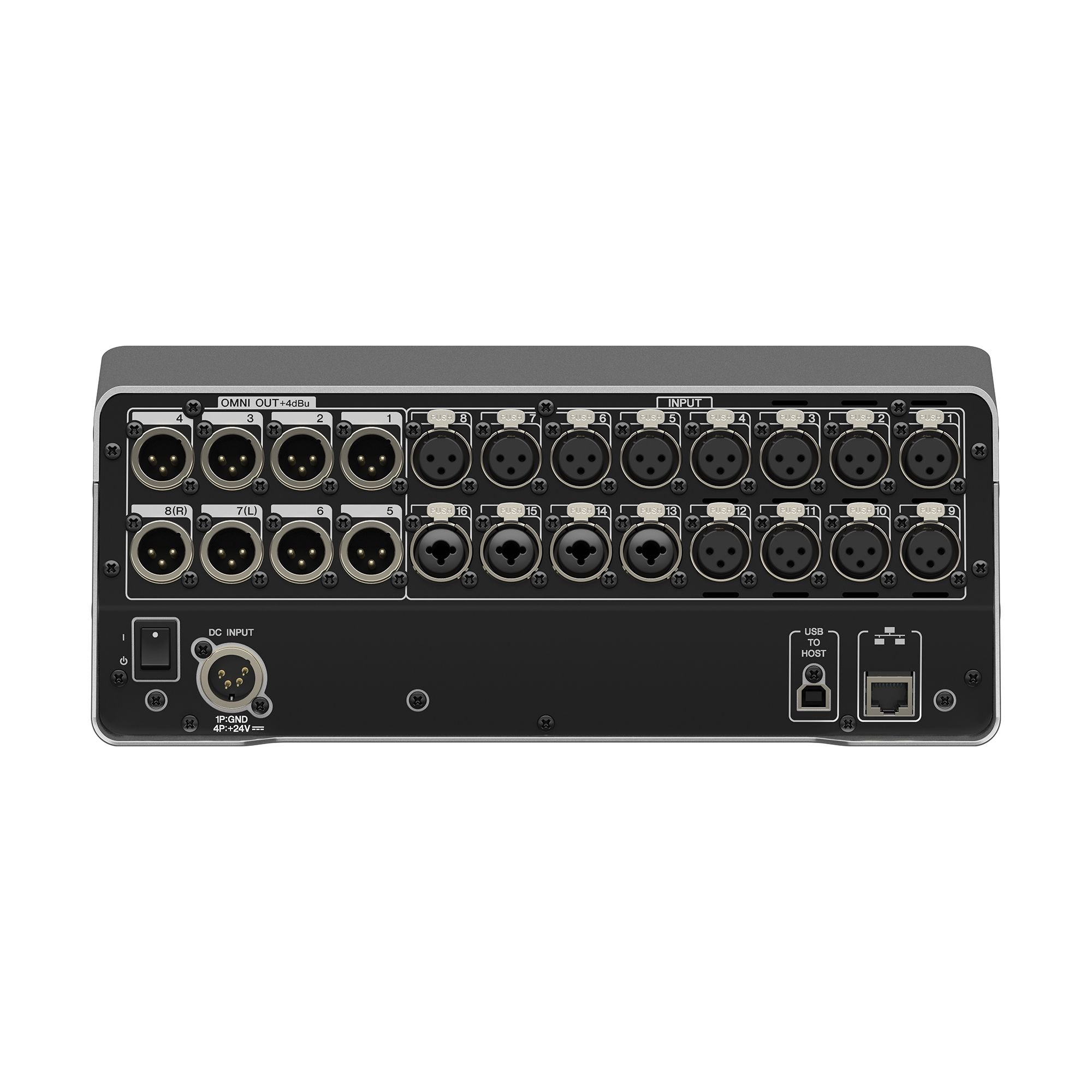 Yamaha DM3 Standard 22-Channel Mixer Rear