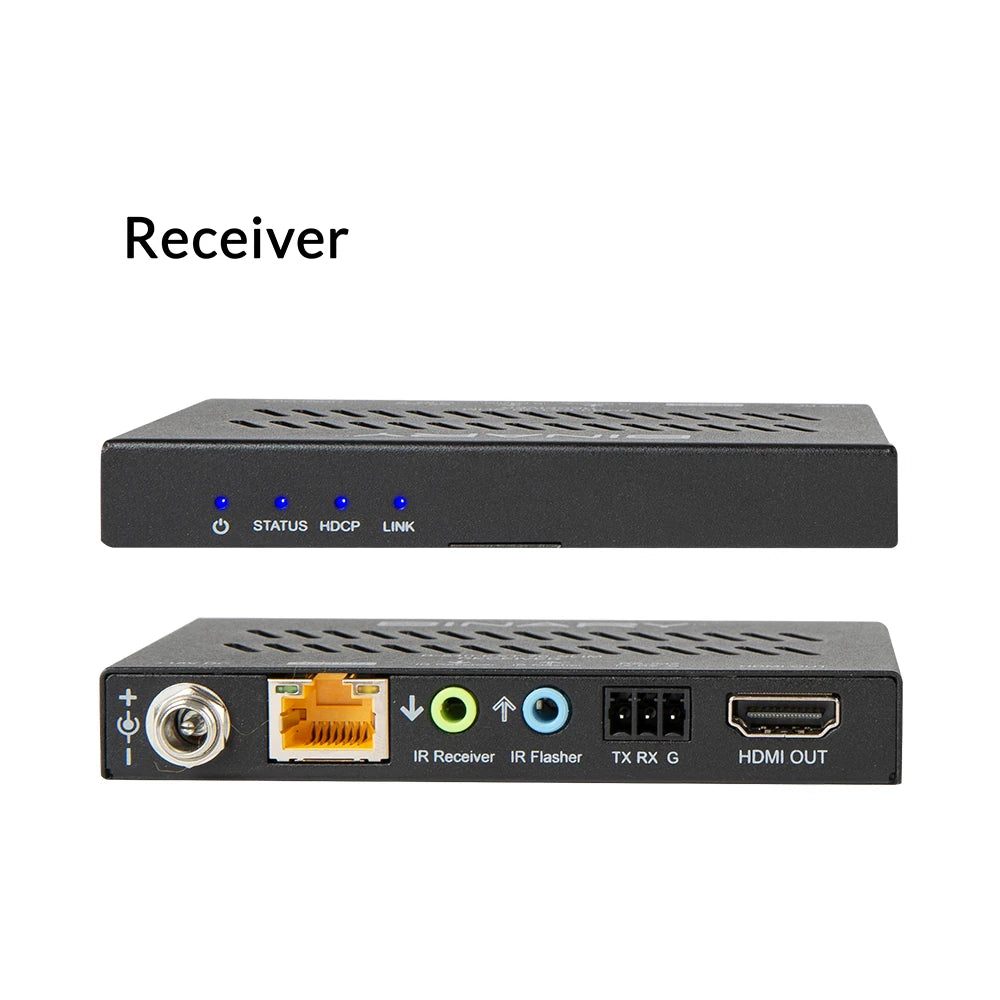 Binary B-540-EXT-70-SLIM 4K Ultra HD HDBaseT Extender IR & RS-232