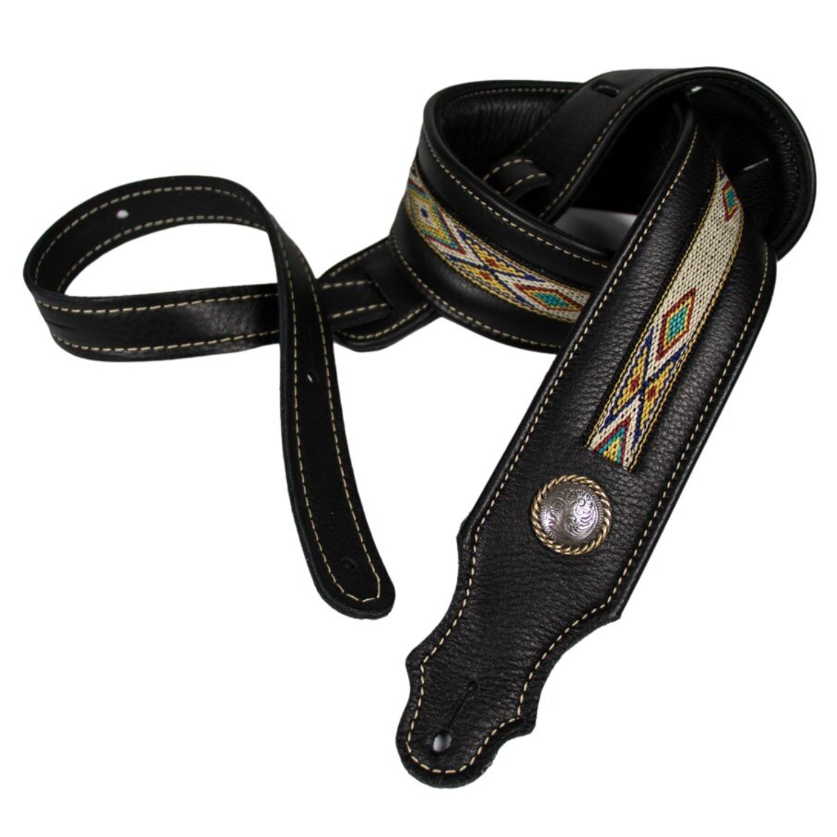 Retro Folk Weave Guitar Strap – Franklin Strap