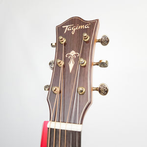 Tagima CF-1000 EQ Acoustic Electric Guitar with Back Inlay & Case