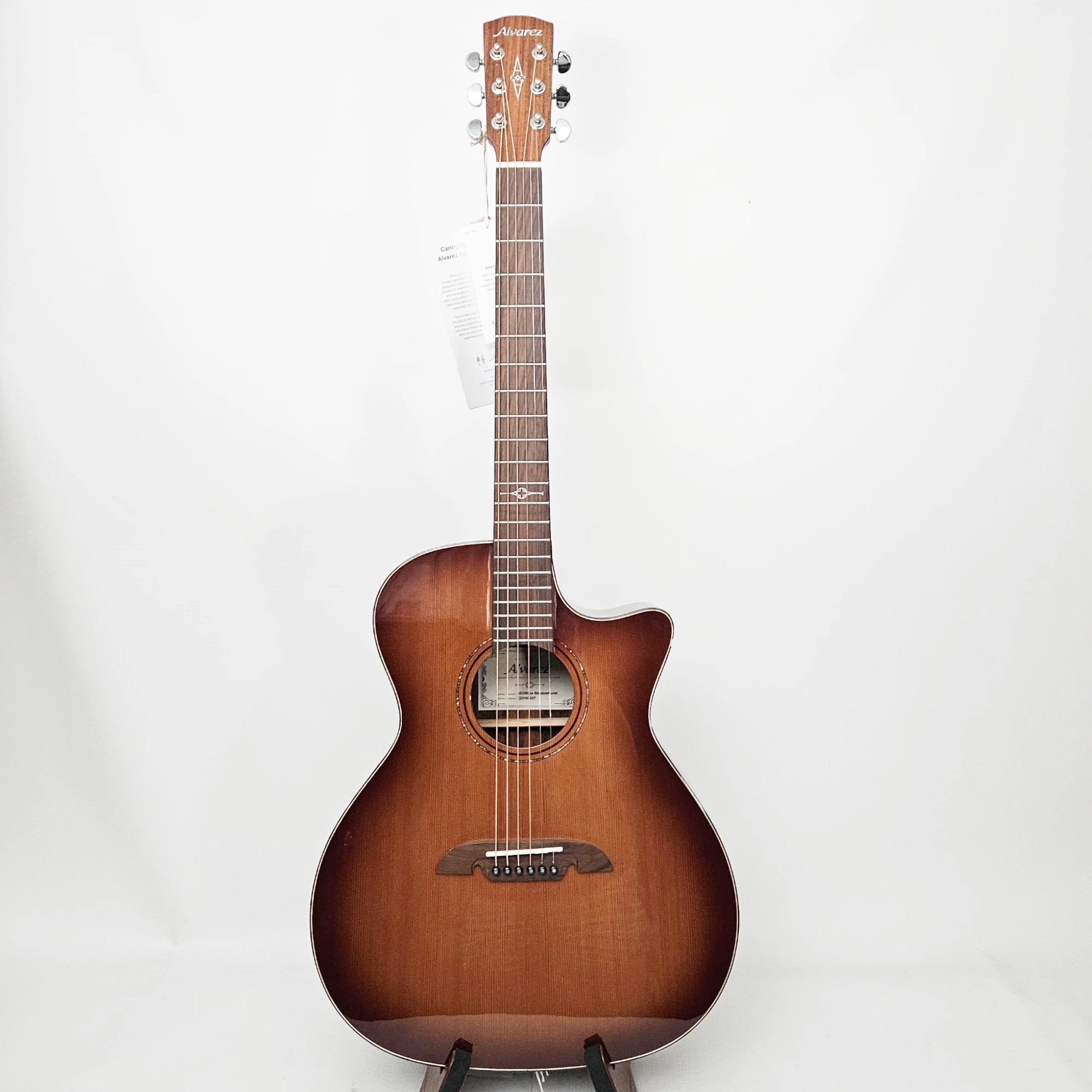 Alvarez AEG95CE Acoustic Electric Guitar - Shadowburst