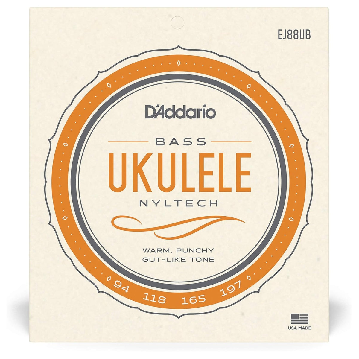 D'Addario EJ88UB Nyltech Bass Ukulele Strings