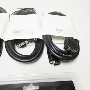 C2G RapcoHorizon Dayton Audio VGA HD15 3.5 Composite RCA Cable Wall Plate Bundle
