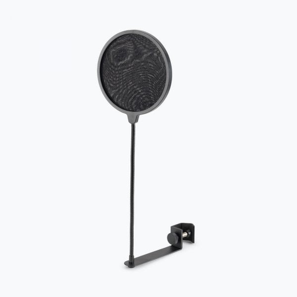 On Stage ASVS6-GB 6in Microphone Pop Filter Bar Clamp & Gooseneck