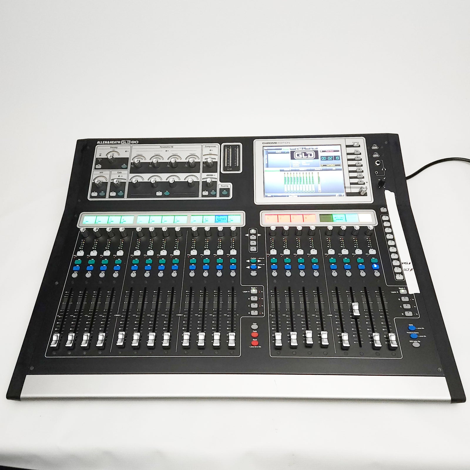 USED Allen & Heath GLD-80 Digital Mixer with Road Case
