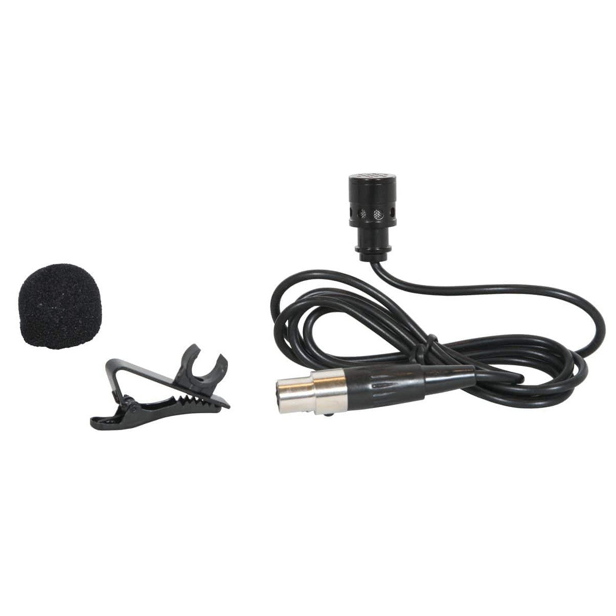 Galaxy LV-U3BK Unidirectional Lavalier Lapel Microphone