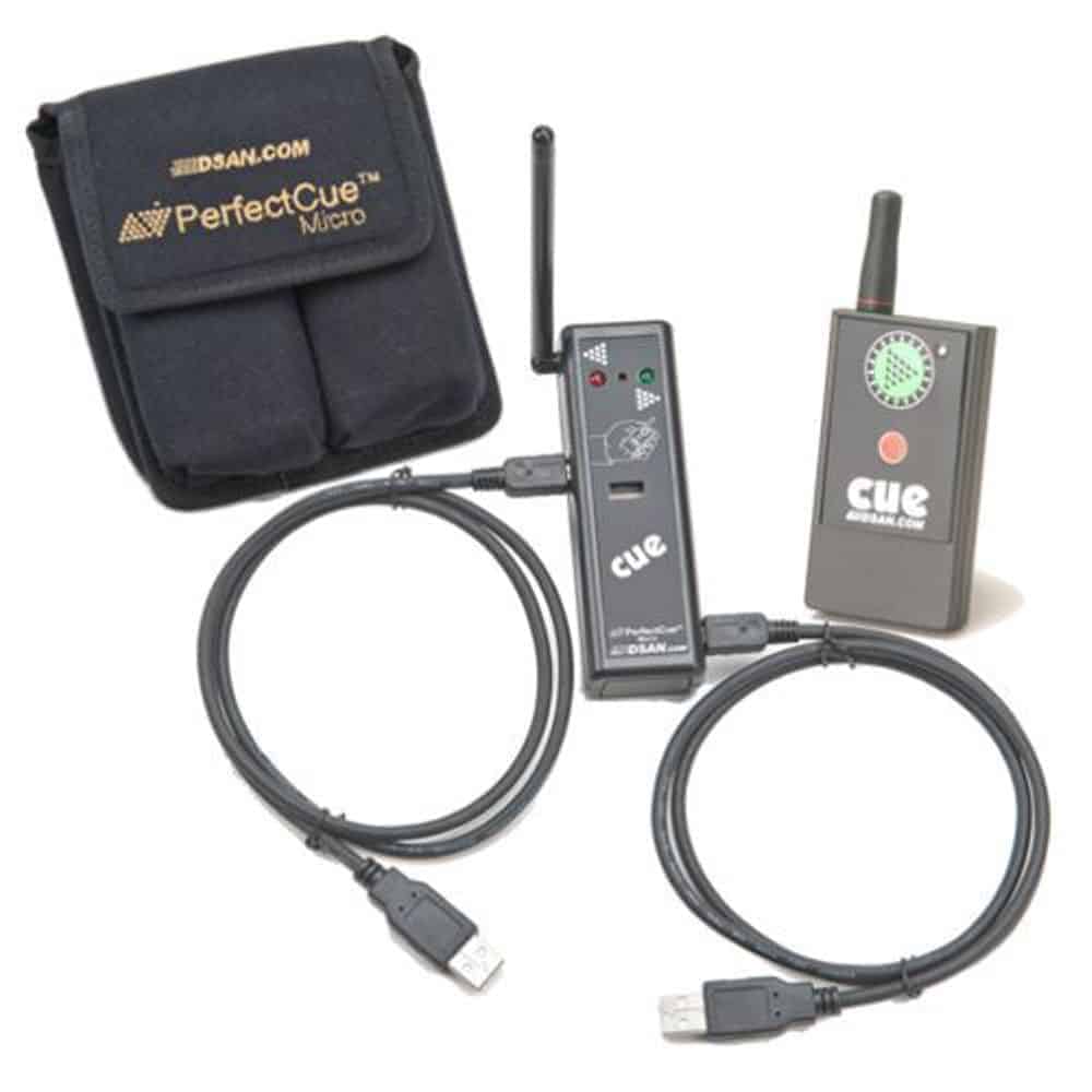 DSAN PerfectCue Micro 2-Button Wireless Remote Package