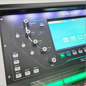 Allen & Heath SQ-5 Digital Mixer control knobs