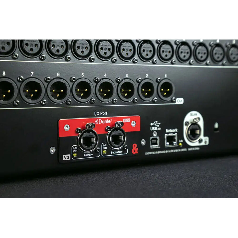 Allen & Heath SQ-DANTE 32x32 Audio Interface Module