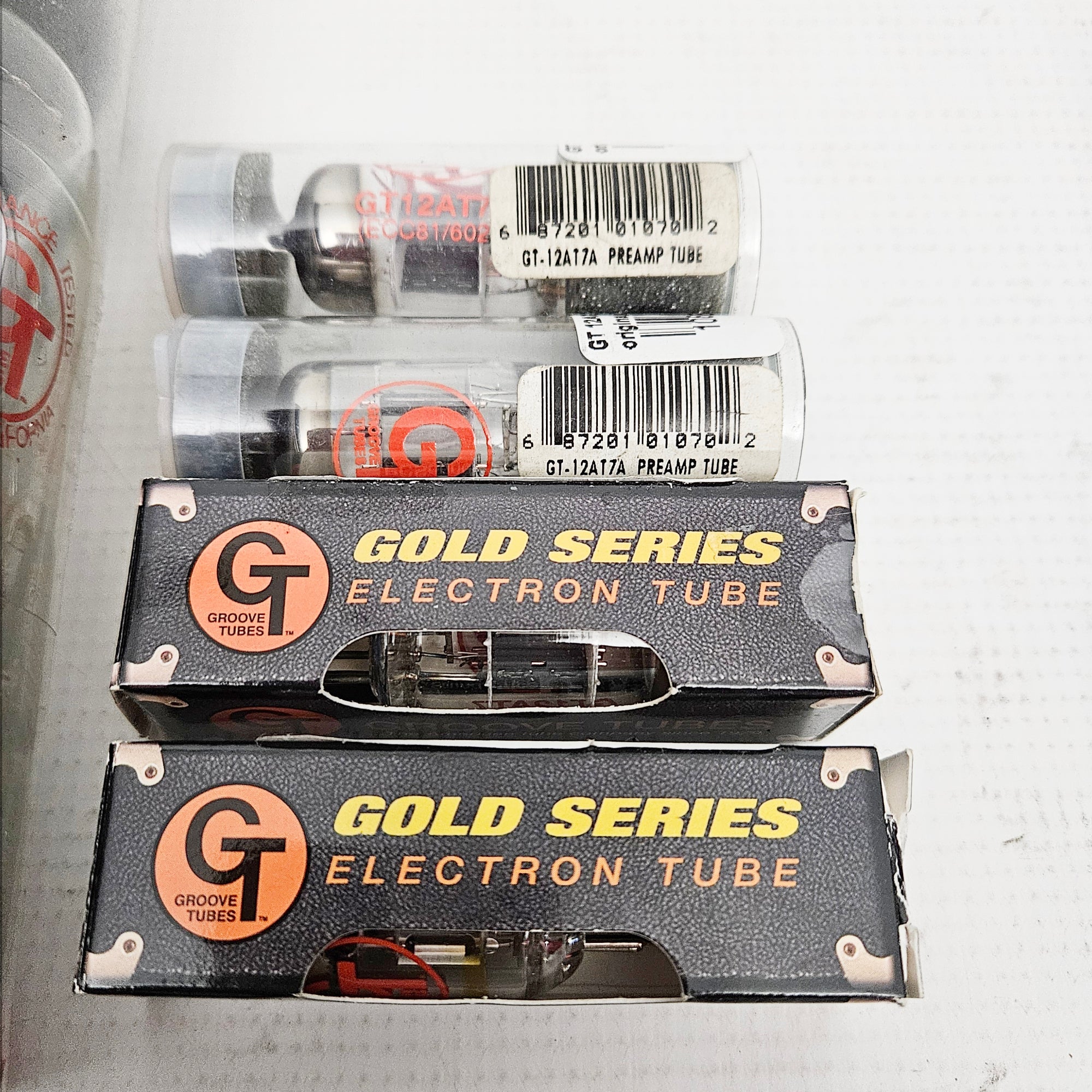 Groove Tubes 12AT7 12AT7A Preamp Gold Series Tubes