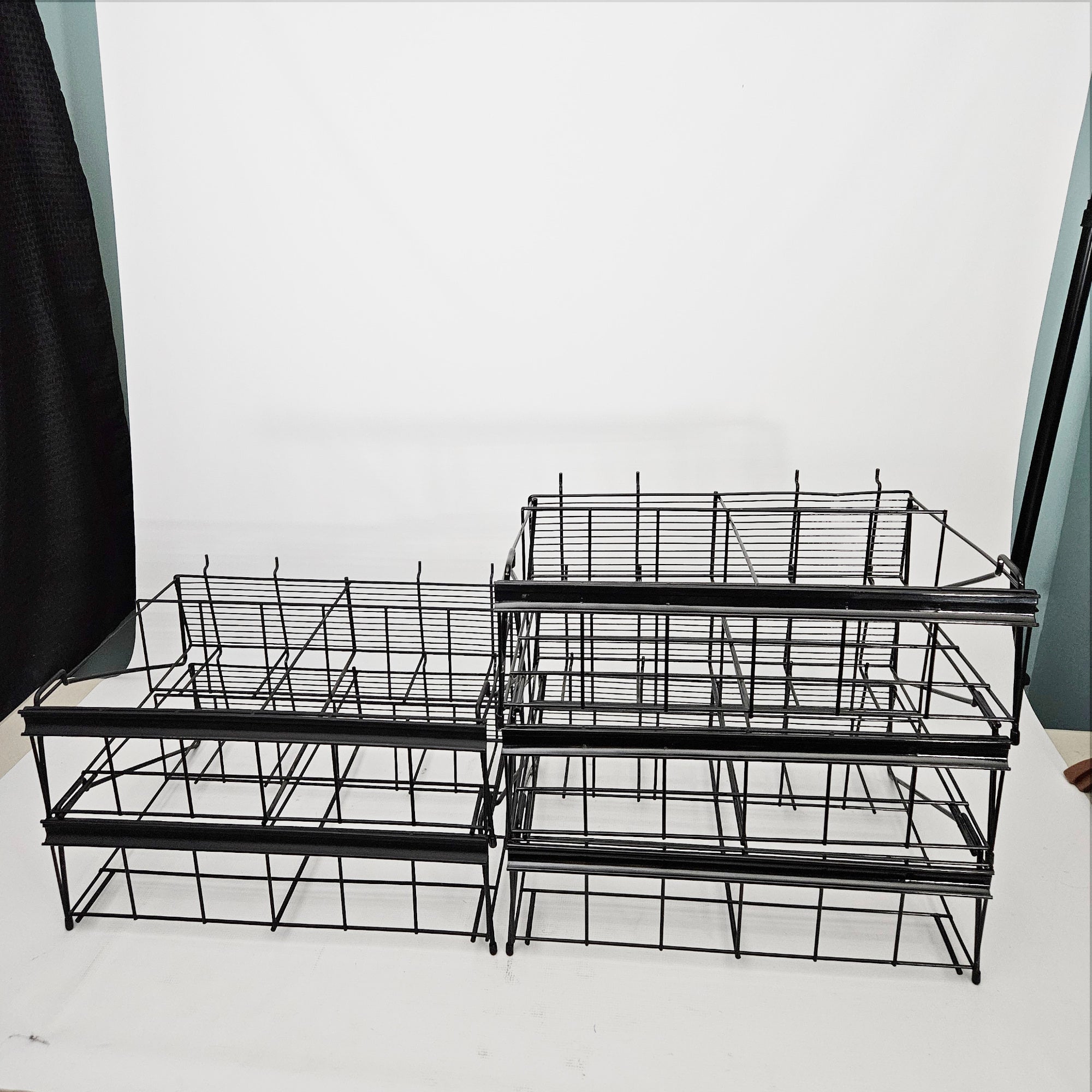 Retail Organizer Wire Display Rack for Slatwall Pegboard - Drumsticks & Other Merchandise