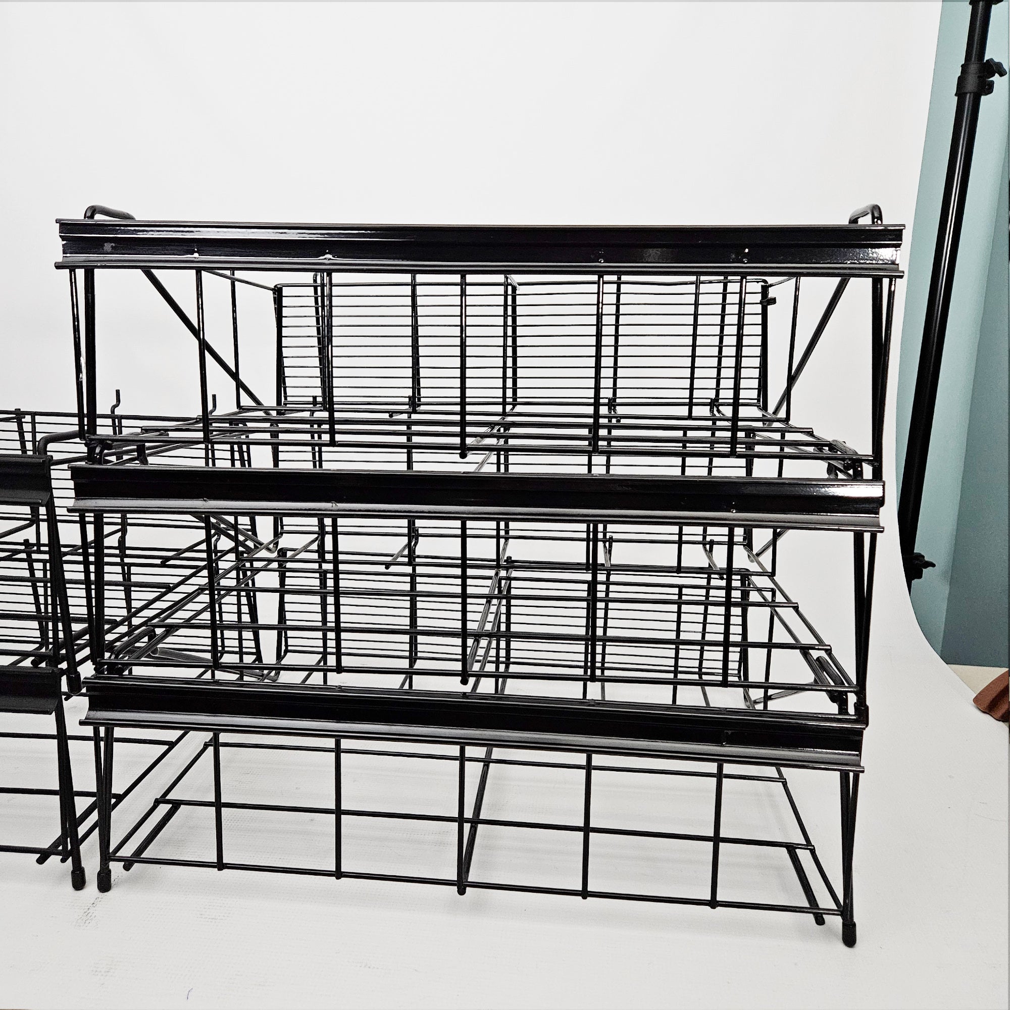 Retail Organizer Wire Display Rack for Slatwall Pegboard - Drumsticks & Other Merchandise