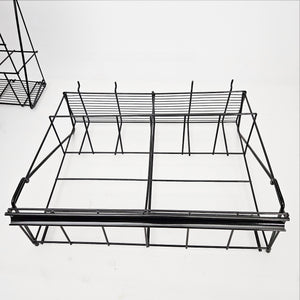 Retail Organizer Wire Display Rack for Slatwall Pegboard - Drumsticks & Other Merchandise