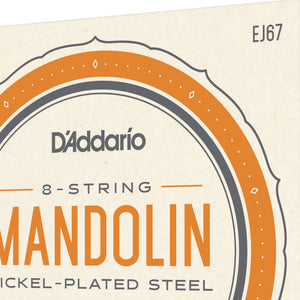 D'Addario EJ67 11-39 Nickel Wound Medium Mandolin Strings 3rd pic