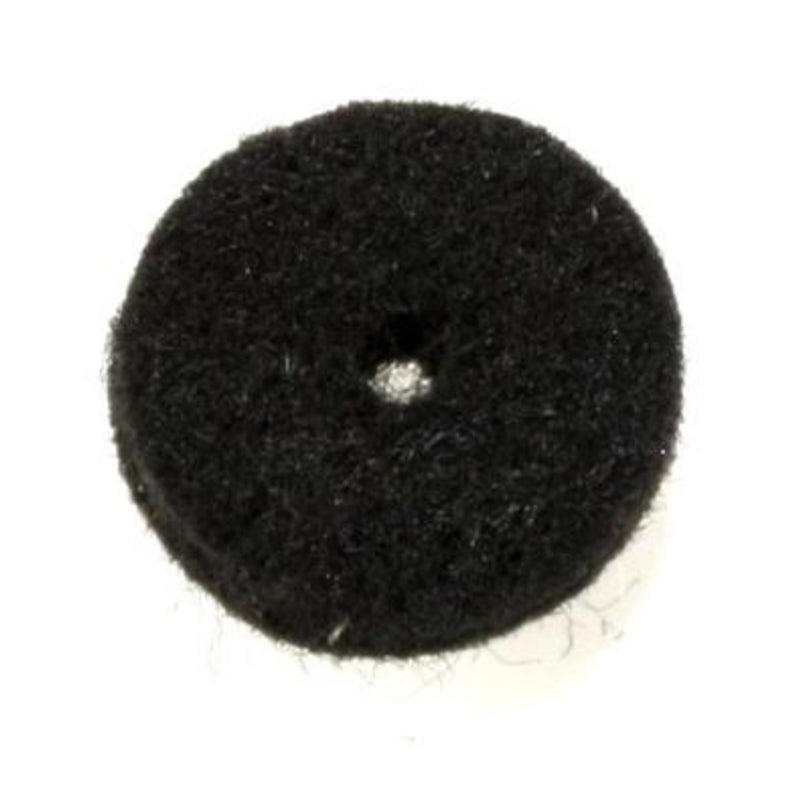 Strap button pad felt black