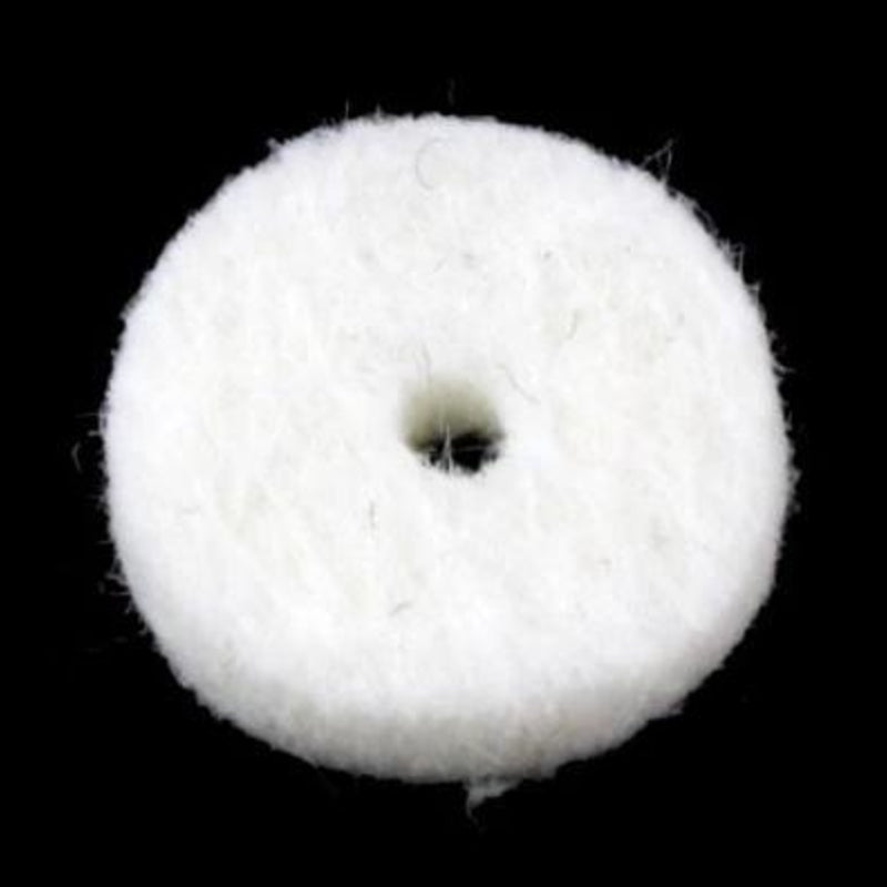 Strap Button Felt Washer - White - AP-0674-025 - SINGLE