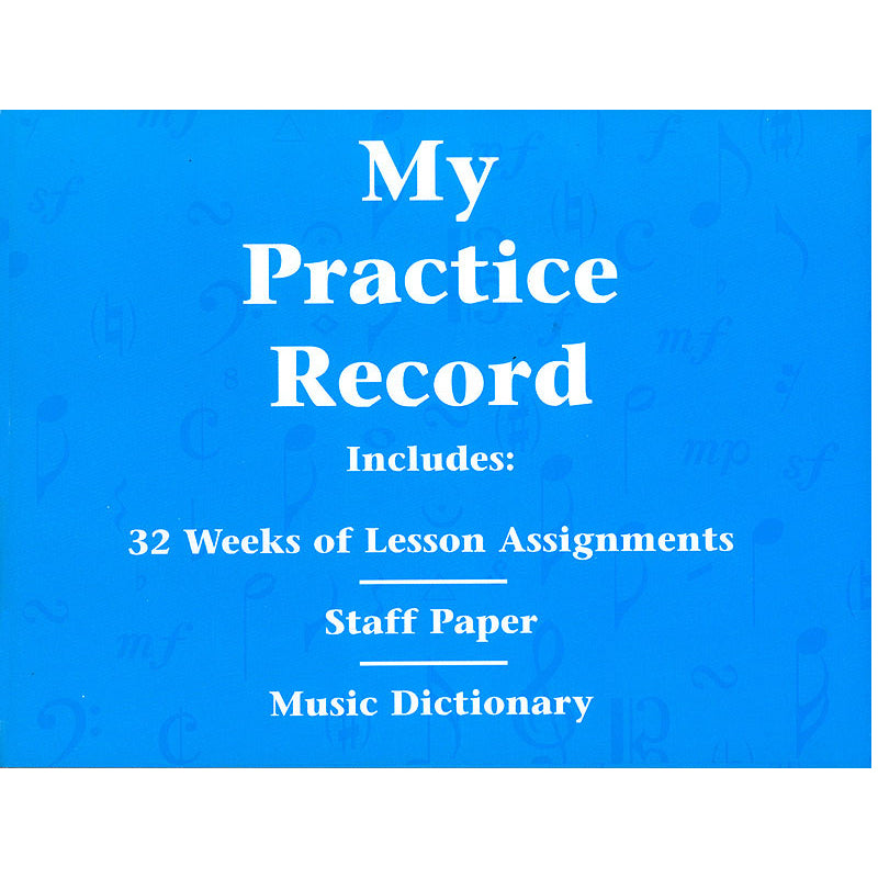 My Practice Record Book HL 00296046