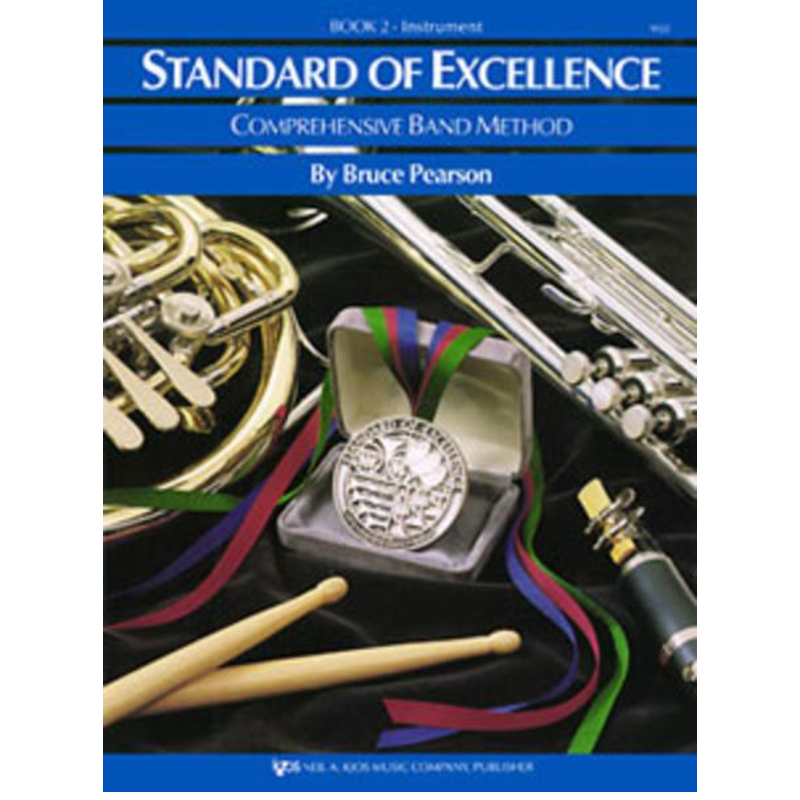 Standard of Excellence W22TM Book 2 - Timpani/Auxiliary Percussion