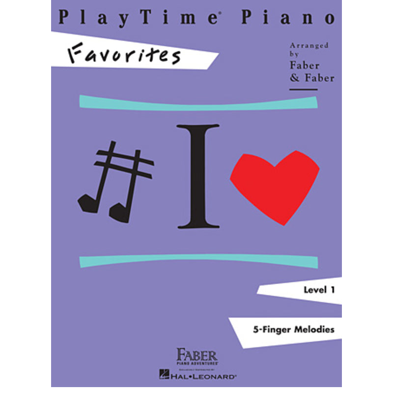 Faber Playtime Piano Favorite Book Level 1 HL 00420122 FF1013