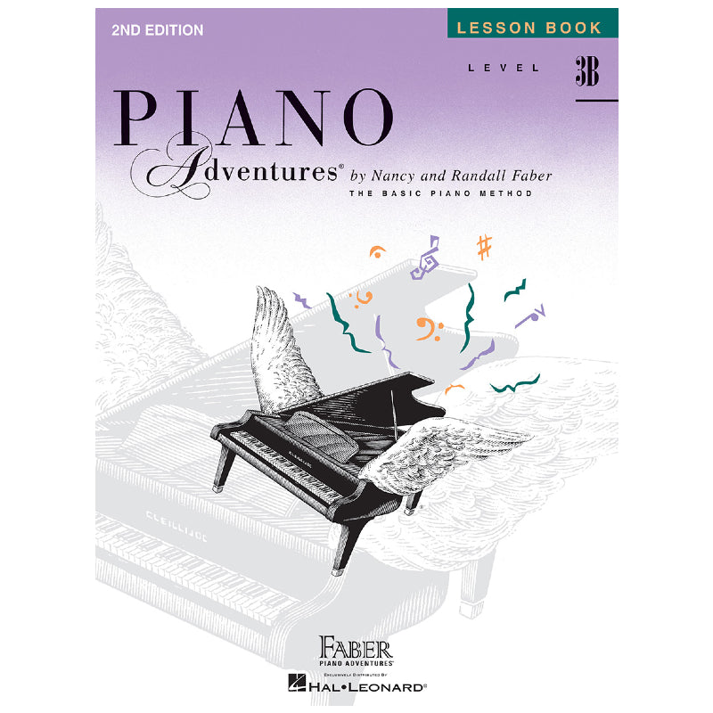 Faber Piano Adventures Lesson Book Level 3B HL 00420220  FF1180