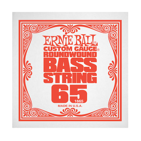 Ernie Ball 1665 65 Roundwound Bass Single String P01665