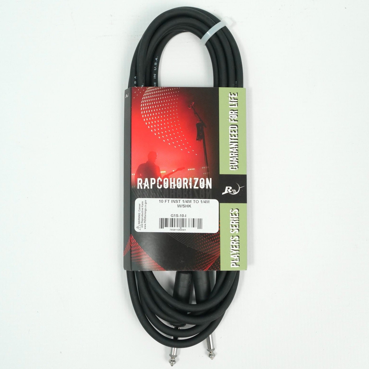 RapcoHorizon G1S-10 10ft Instrument Cable G1S-10-I