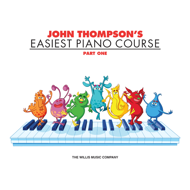 John Thompson's Easiest Piano Course - Part 1 - Book Only HL 00414014 7259